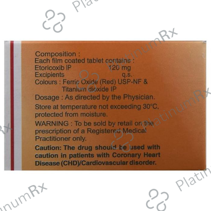 Etrobax 120mg Tablet 10s