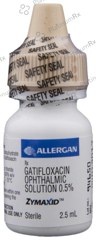 Zymaxid 0.5% Ophthalmic Solution 1s