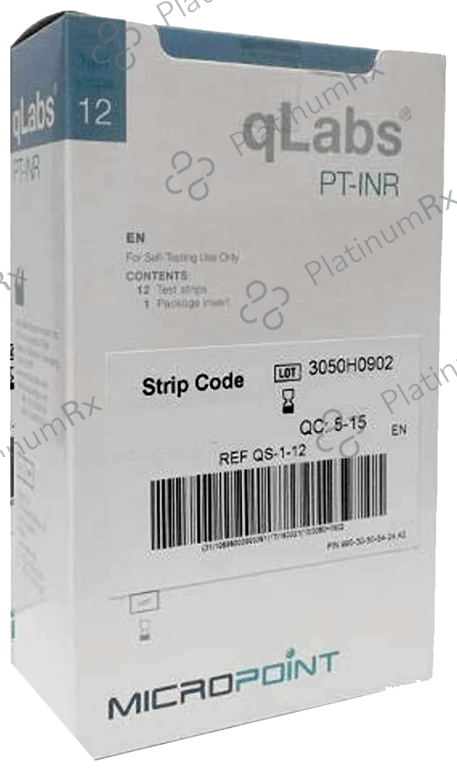 Micropoint qLabs PT-INR Test Strip