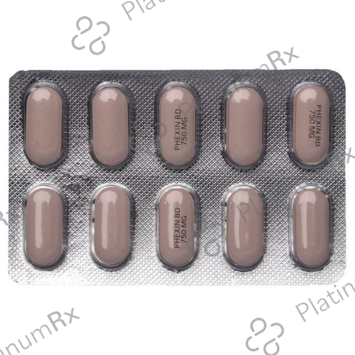 Phexin BD 750mg Tablet 10s