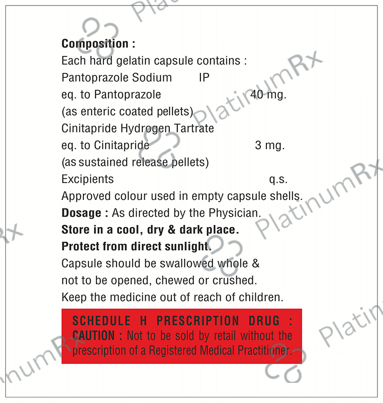 Panaqua CT Capsule SR