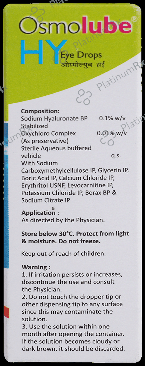 Osmolube HY Eye Drop