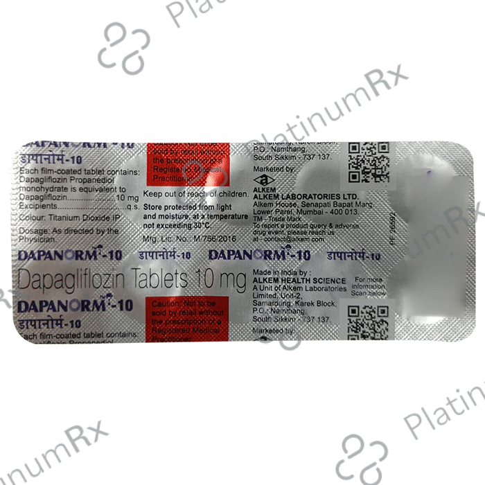 Dapanorm 10mg Tablet 10s