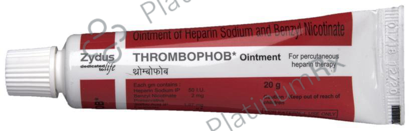 Thrombophob 2/50IU Ointment 20gm