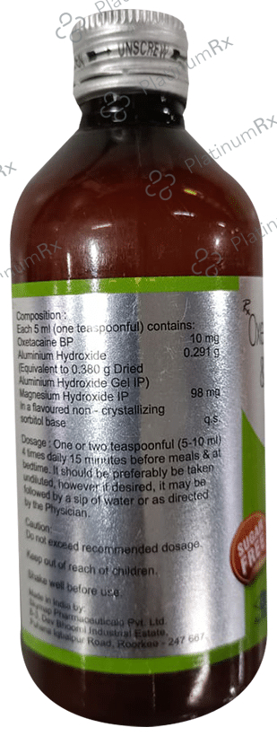 Omee Caine Oral Gel Mint Sugar Free 200ml