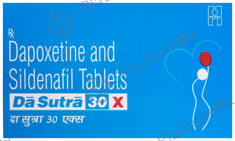 DA Sutra 50/30mg Tablet 4s