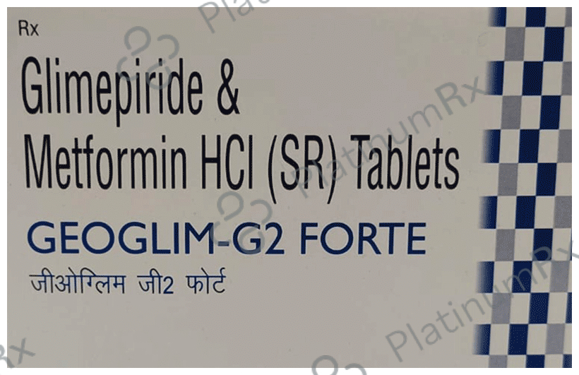 Geoglim G 2mg/1000mg Tablet
