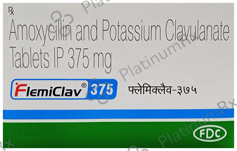 Flemiclav 375 Tablet 10s