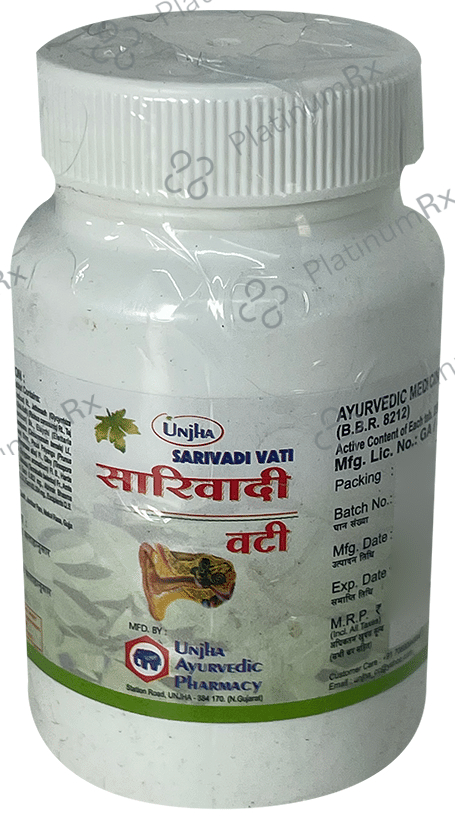 Unjha Sarivadi Vati Tablet