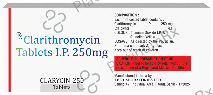 Clarycin 250 Tablet