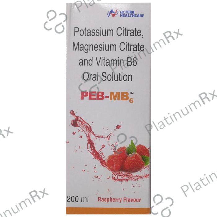 Peb MB 6 Syrup Raspberry