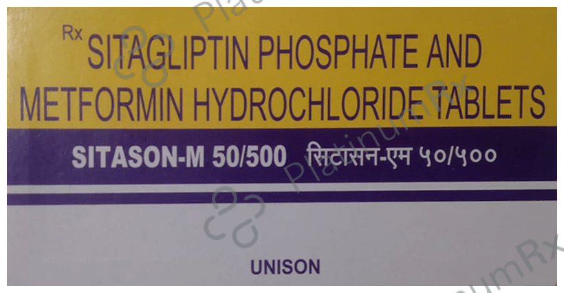 Sitason M 50/500mg Tablet 10s