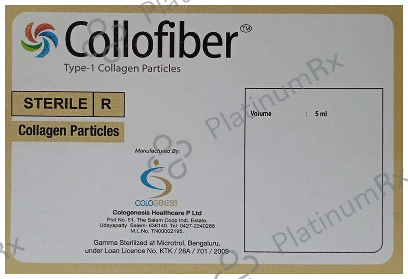 Cologenesis Collofiber Type-1 Collagen Particle