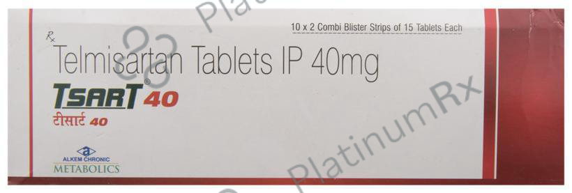 Tsart 40mg Tablet 15s