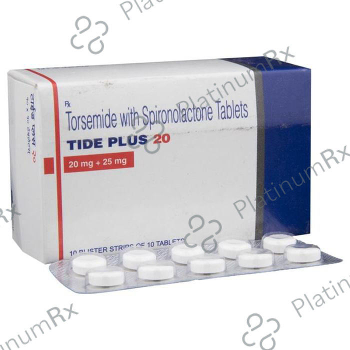 Tide Plus 25/20mg Tablet 10s