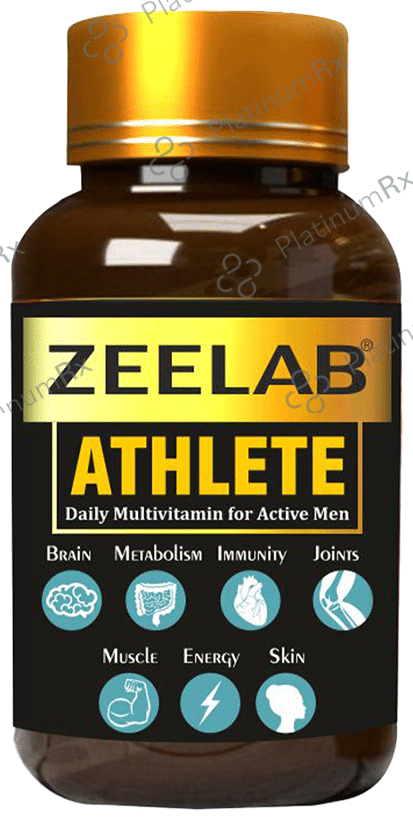Zeelab Athlete Daily Multivitamin For Active Men Capsule