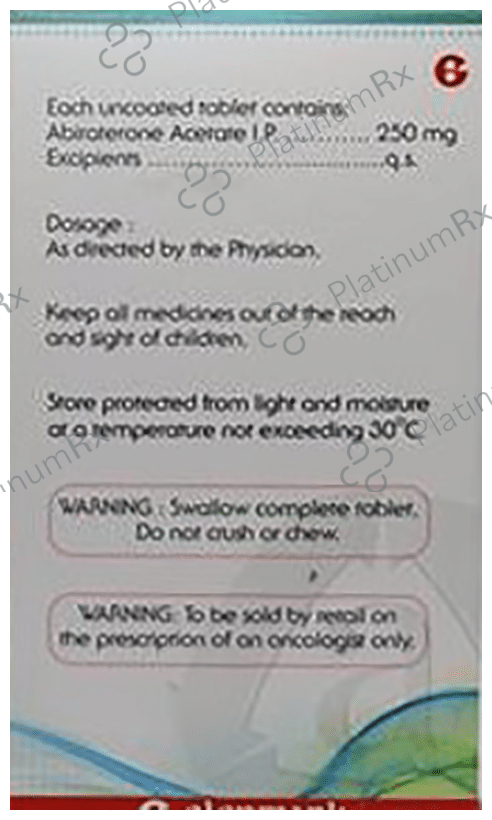 Abirapro 250mg Tablet 120 Tablet