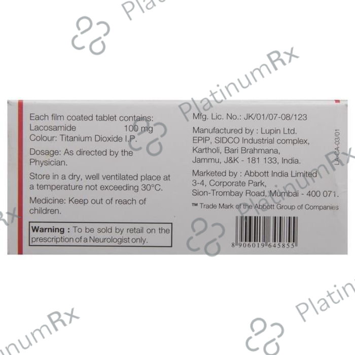 Lacoxa 100mg Tablet