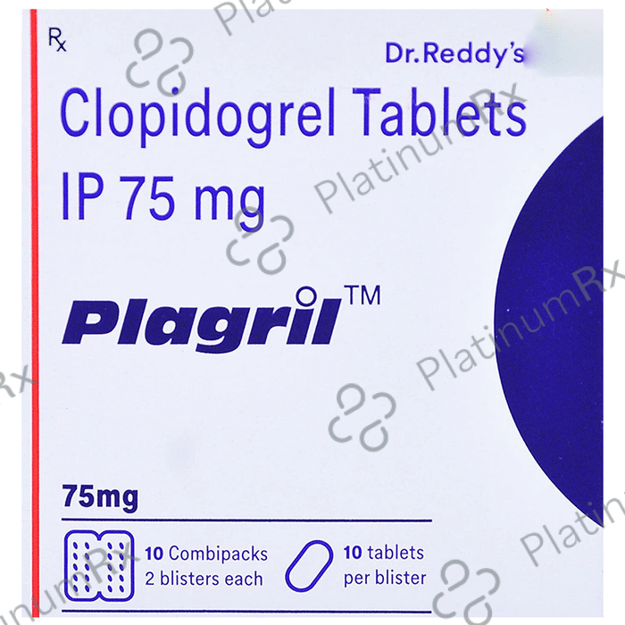 Plagril 75mg Tablet 10s
