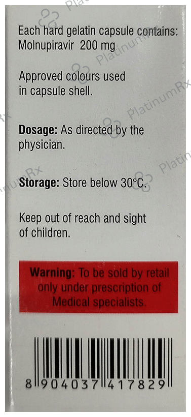 Molnunat 200mg Capsule