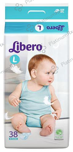Libero Open Diaper Large 38 diapers