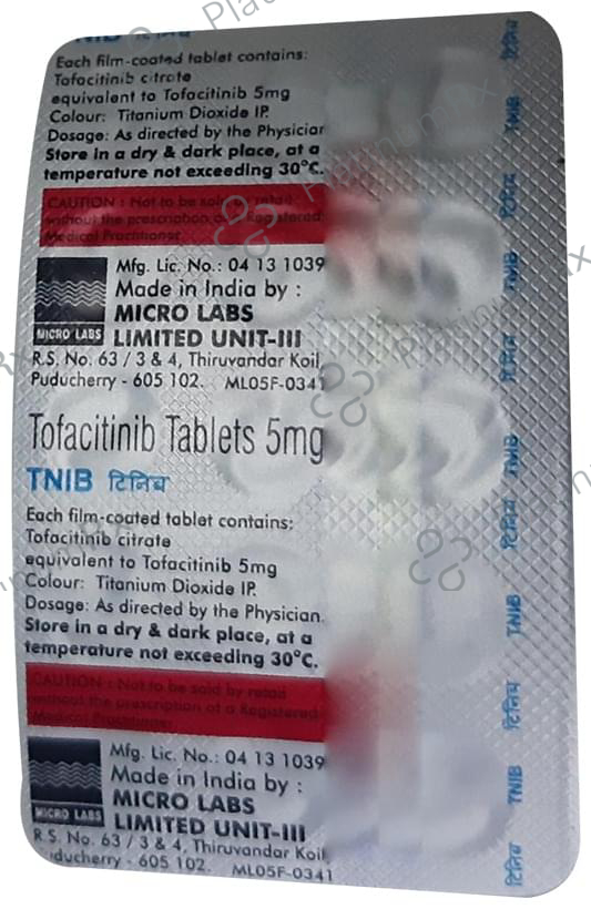 Tnib 5mg Tablet 15s