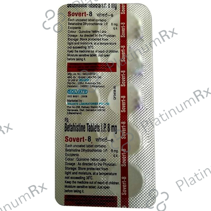 Sovert 8 Tablet