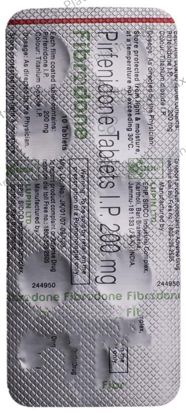 Fibrodone 200mg Tablet 10s