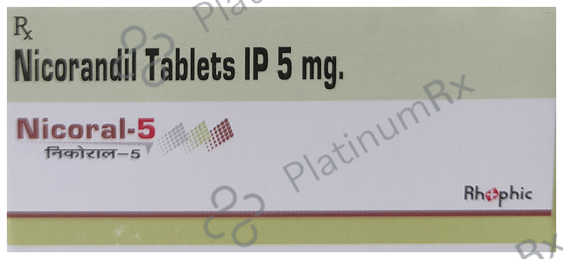 Nicoral 5 Tablet 10 Tablet Rhophic Health Care