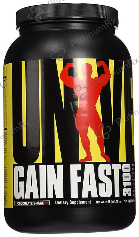 Universal Nutrition Gain Fast Chocolate Shake 2 lb