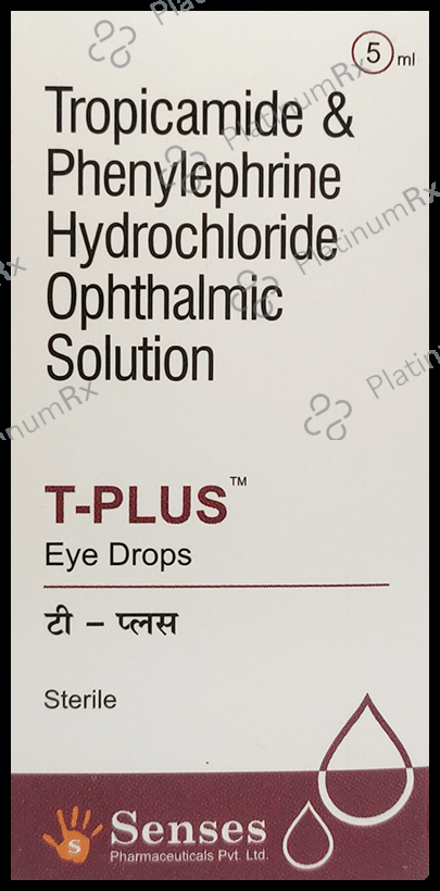 T Plus Eye Drop 5 Eye Drop Senses Pharma Ltd