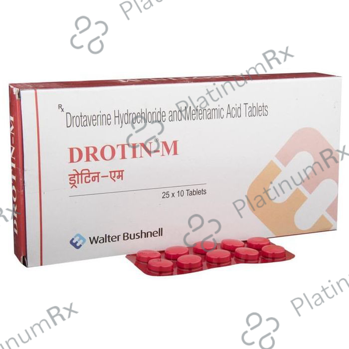 DROTIN-M 80MG/250MG TABLET