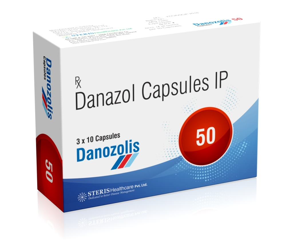 Danozolis 50mg Capsule 10s