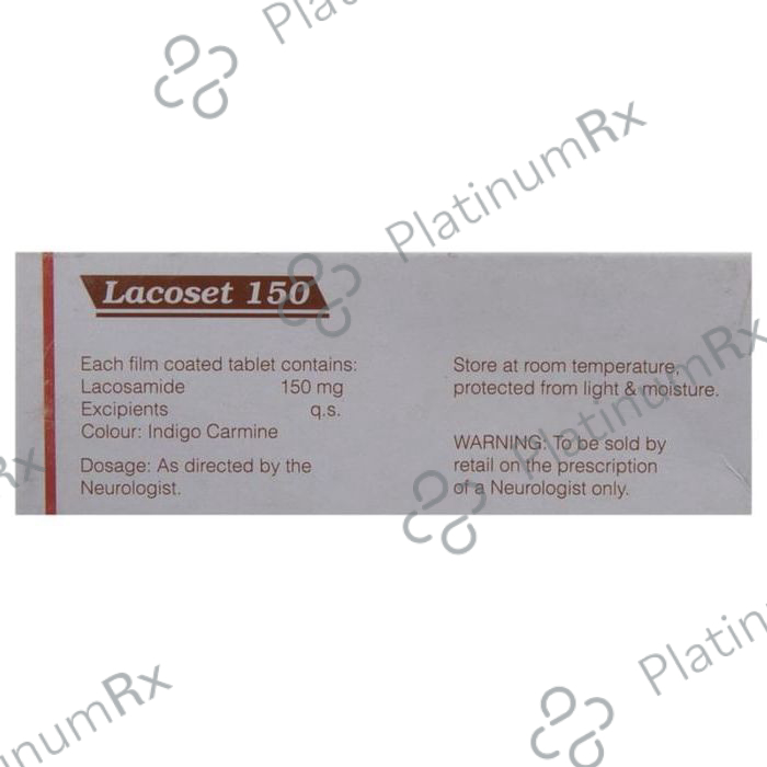 Lacoset 150mg Tablet 10s