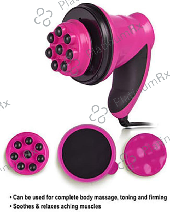 Dee Sons Electric Handheld Percussion Body Massager with Three Heads