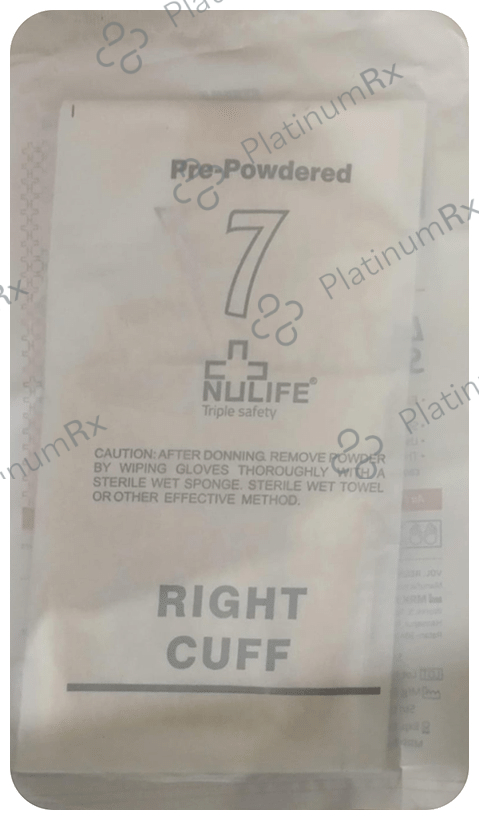 Nulife Triple Safety Latex Surgical Gloves Size 7