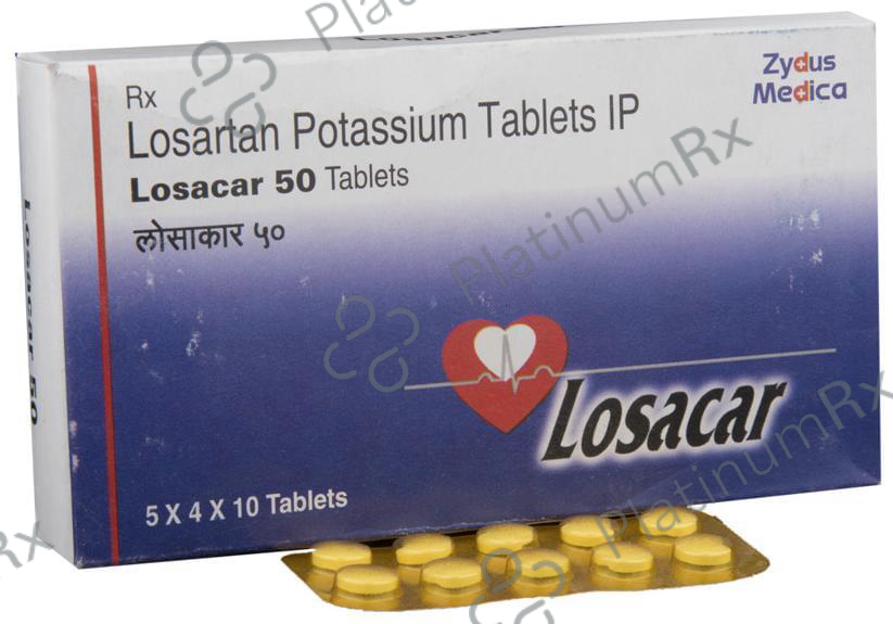 Losacar 50mg Tablet 10s