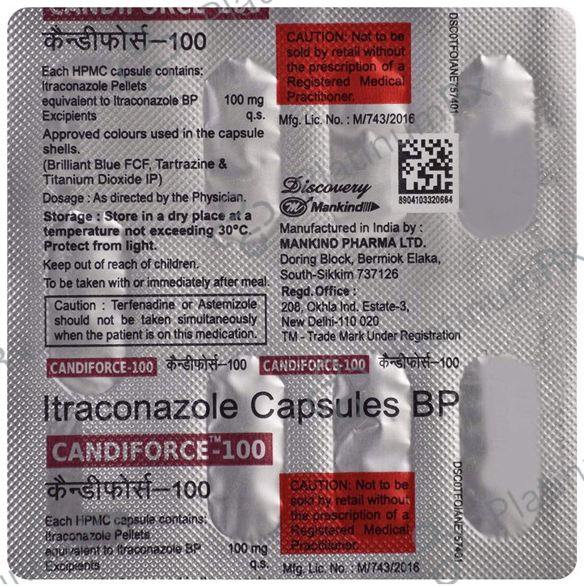 Candiforce 100 Capsule