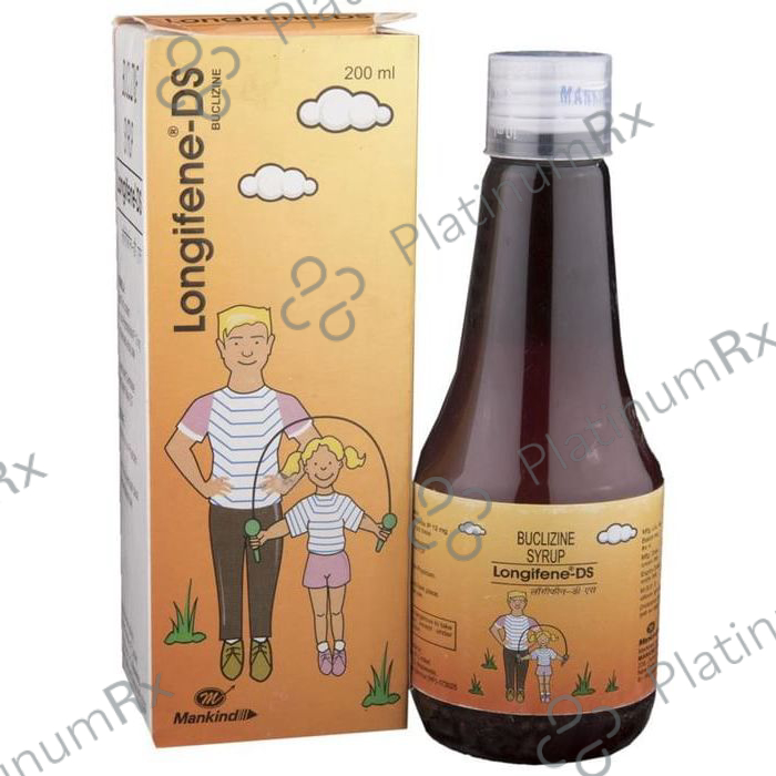 Longifene DS 12mg Syrup 200ml