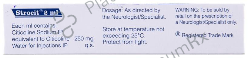 Strocit 250mg Injection 2ml