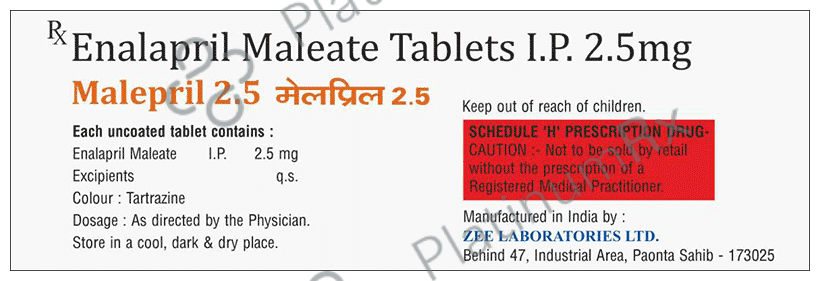 Malepril 2.5 Tablet
