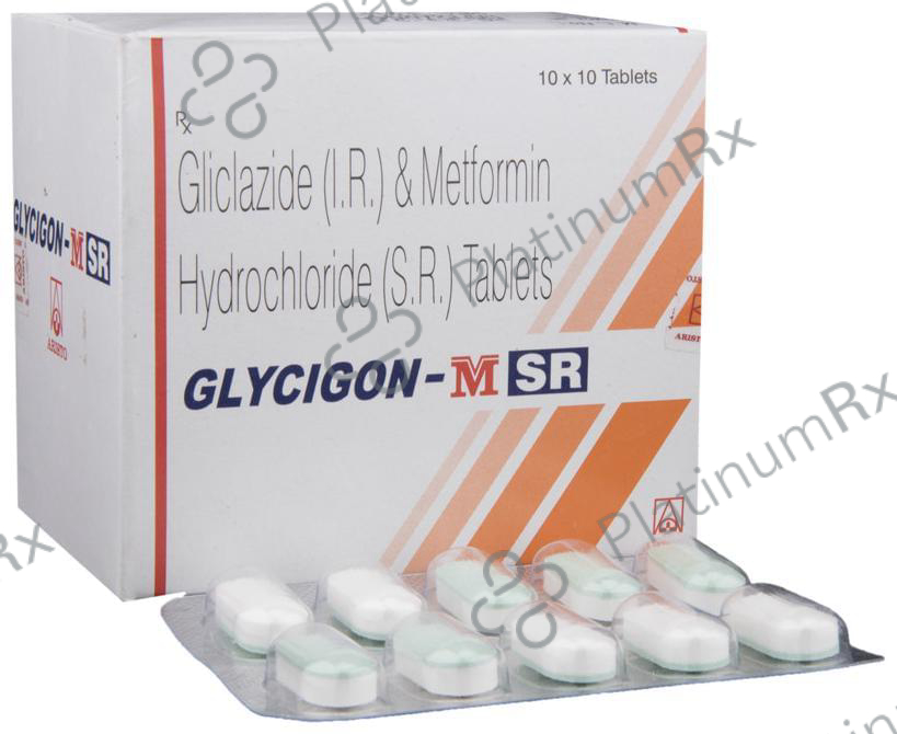 Glycigon M SR 80/500mg Tablet 10s