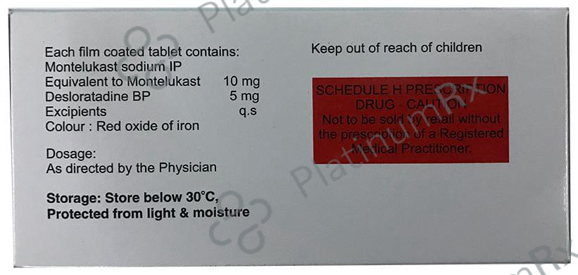 Deskast 5/10mg Tablet 10s