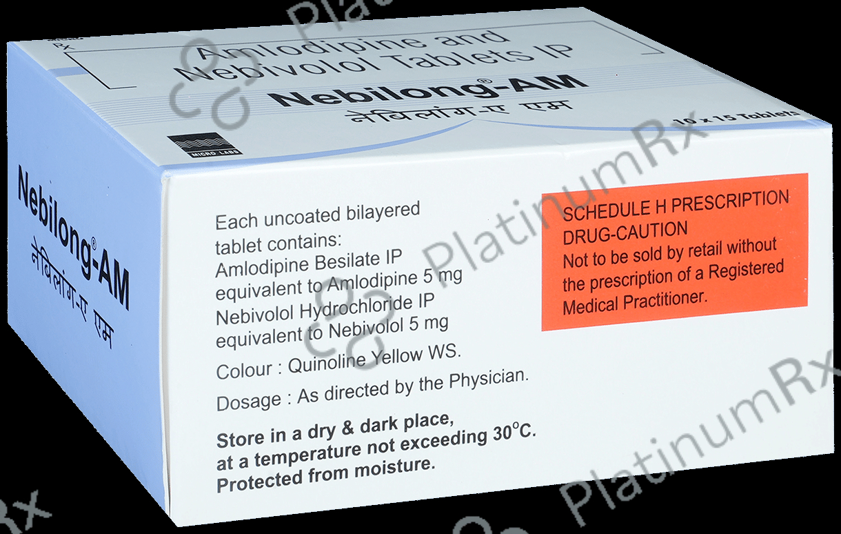 Nebilong AM 5/5mg Tablet 15s