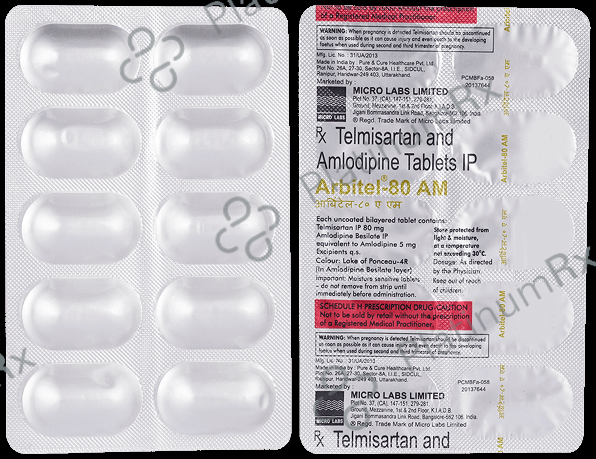Arbitel-80 AM Tablet