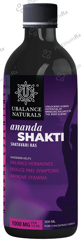 Ubalance Naturals Ananda Shakti Shatavari Ras 500 ml