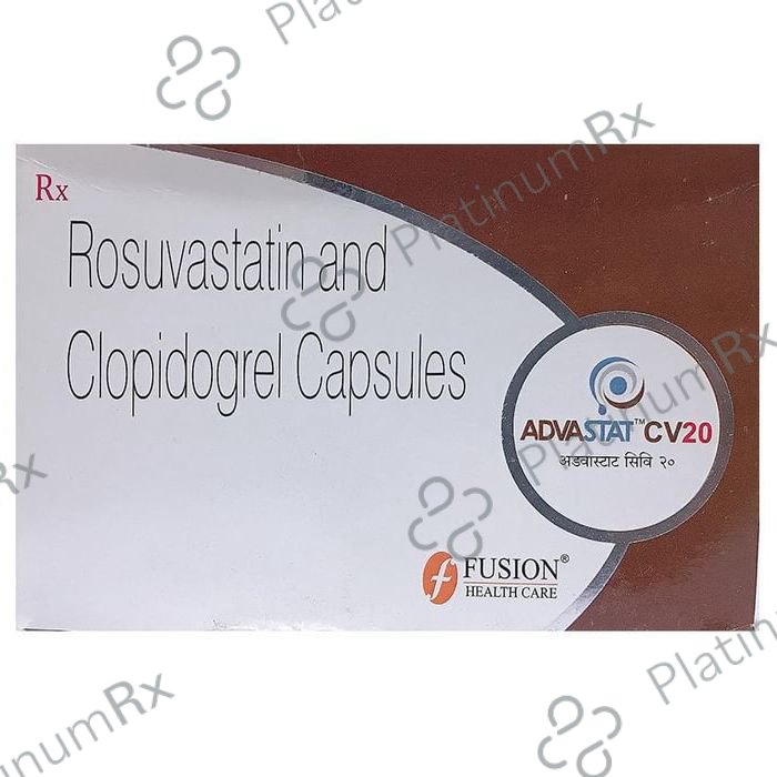 Advastat CV 20/75mg Capsule 10s