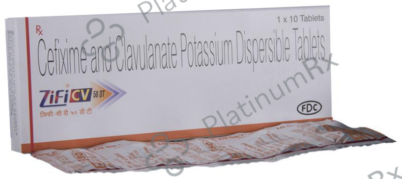 Zifi CV 50/31.25mg DT Tablet 10s