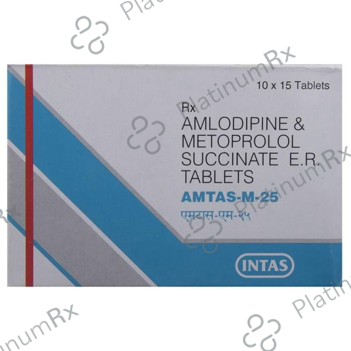 Amtas M 25/5mg Tablet PR 15s