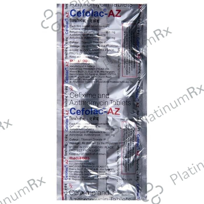 Cefolac-AZ Tablet